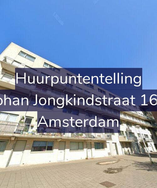 Foto gevel Huurpuntentelling voor Johan Jongkindstraat 164, Amsterdam