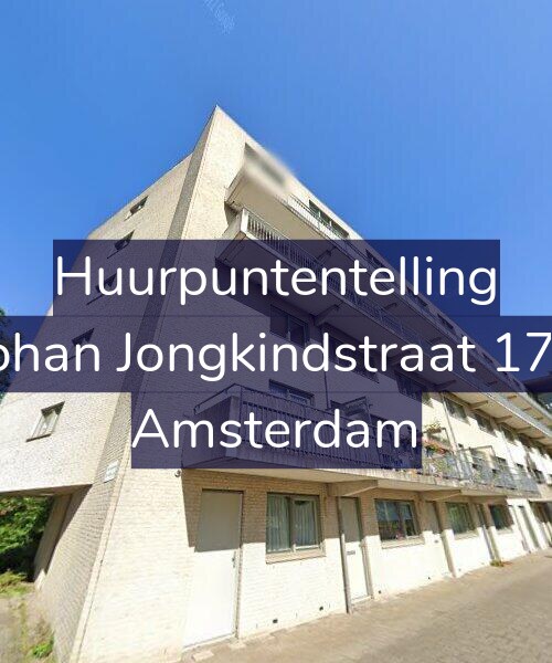 Foto gevel Huurpuntentelling voor Johan Jongkindstraat 172, Amsterdam