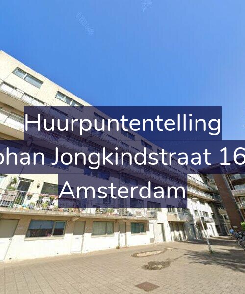 Foto gevel Huurpuntentelling voor Johan Jongkindstraat 160, Amsterdam