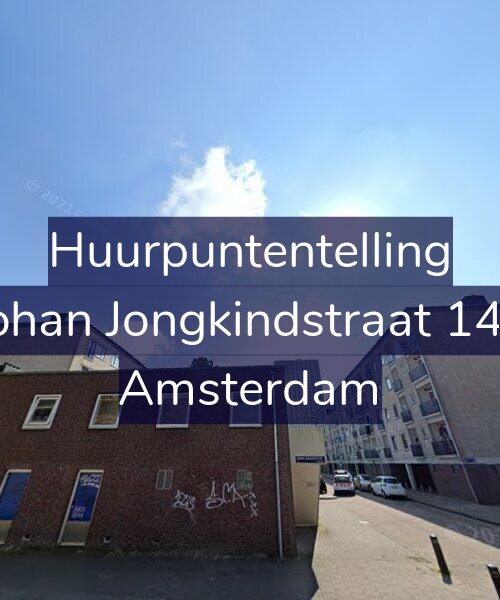 Foto gevel Huurpuntentelling voor Johan Jongkindstraat 149, Amsterdam