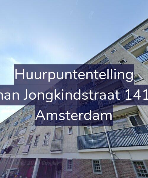 Foto gevel Huurpuntentelling voor Johan Jongkindstraat 141-2, Amsterdam
