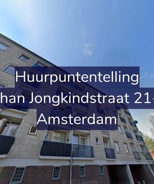 Foto gevel Huurpuntentelling voor Johan Jongkindstraat 21-3, Amsterdam