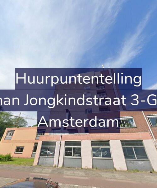 Foto gevel Huurpuntentelling voor Johan Jongkindstraat 3-G11, Amsterdam