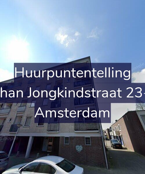 Foto gevel Huurpuntentelling voor Johan Jongkindstraat 23-1, Amsterdam