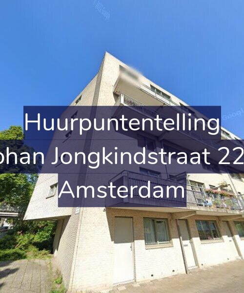 Foto gevel Huurpuntentelling voor Johan Jongkindstraat 228, Amsterdam