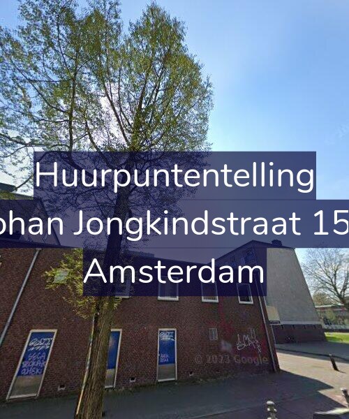 Foto gevel Huurpuntentelling voor Johan Jongkindstraat 151, Amsterdam