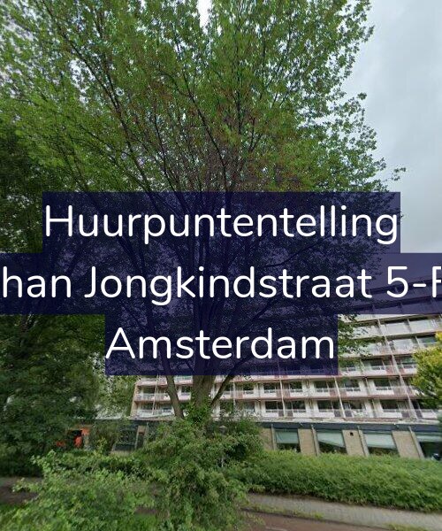Foto gevel Huurpuntentelling voor Johan Jongkindstraat 5-F4, Amsterdam