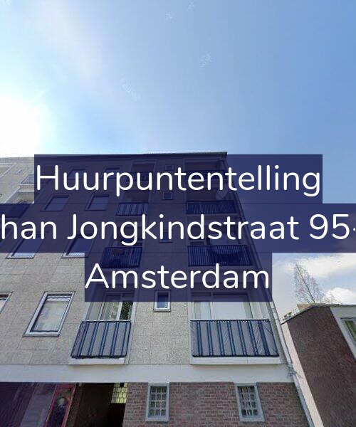 Foto gevel Huurpuntentelling voor Johan Jongkindstraat 95-2, Amsterdam