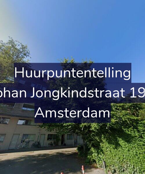 Foto gevel Huurpuntentelling voor Johan Jongkindstraat 190, Amsterdam