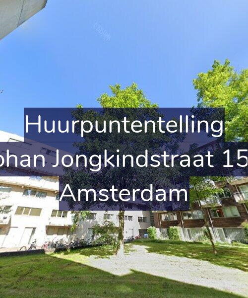 Foto gevel Huurpuntentelling voor Johan Jongkindstraat 156, Amsterdam