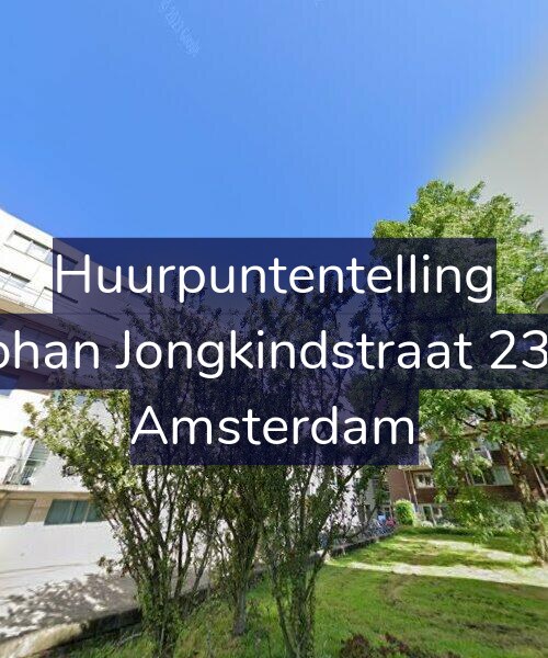 Foto gevel Huurpuntentelling voor Johan Jongkindstraat 234, Amsterdam