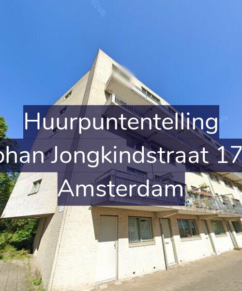 Foto gevel Huurpuntentelling voor Johan Jongkindstraat 174, Amsterdam