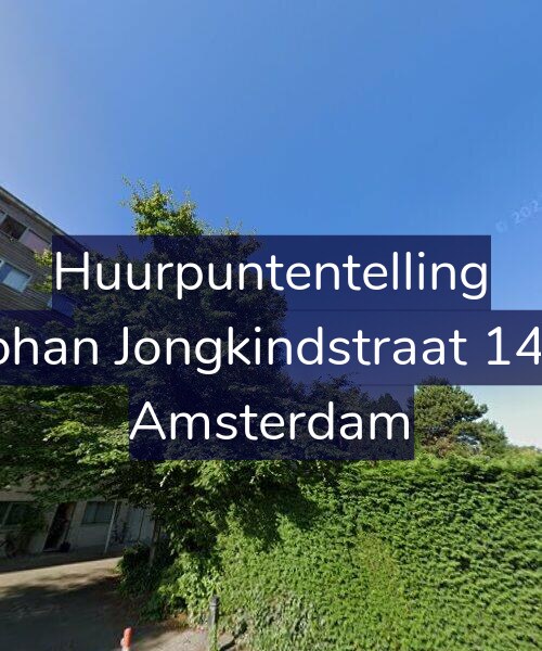 Foto gevel Huurpuntentelling voor Johan Jongkindstraat 148, Amsterdam