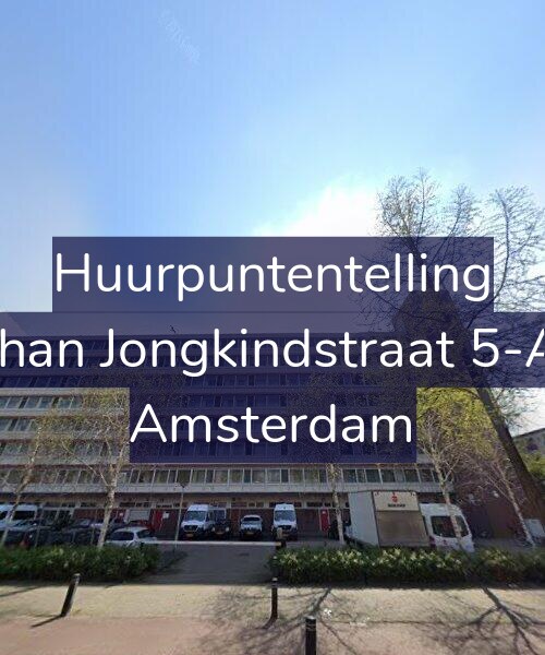 Foto gevel Huurpuntentelling voor Johan Jongkindstraat 5-A5, Amsterdam