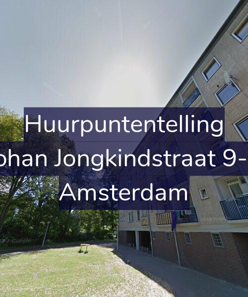 Foto gevel Huurpuntentelling voor Johan Jongkindstraat 9-4, Amsterdam