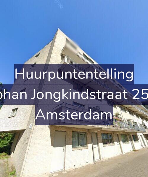 Foto gevel Huurpuntentelling voor Johan Jongkindstraat 250, Amsterdam