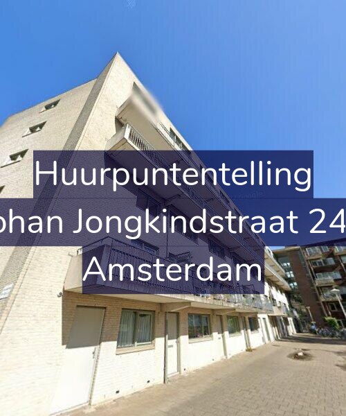 Foto gevel Huurpuntentelling voor Johan Jongkindstraat 248, Amsterdam