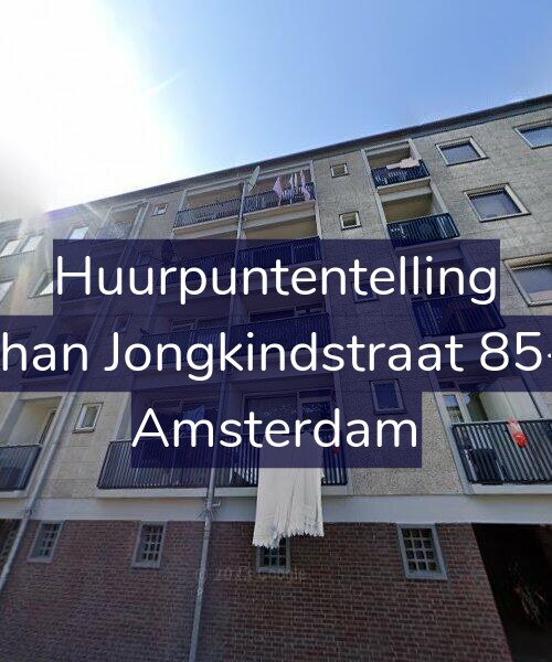Foto gevel Huurpuntentelling voor Johan Jongkindstraat 85-4, Amsterdam
