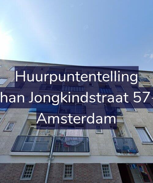 Foto gevel Huurpuntentelling voor Johan Jongkindstraat 57-3, Amsterdam