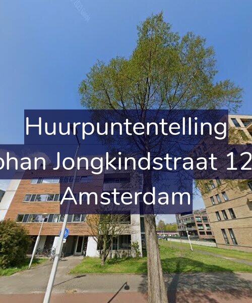 Foto gevel Huurpuntentelling voor Johan Jongkindstraat 124, Amsterdam