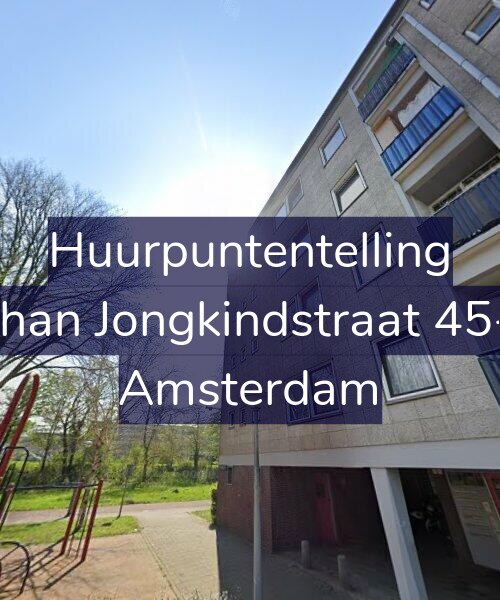 Foto gevel Huurpuntentelling voor Johan Jongkindstraat 45-4, Amsterdam