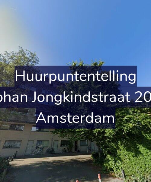 Foto gevel Huurpuntentelling voor Johan Jongkindstraat 204, Amsterdam
