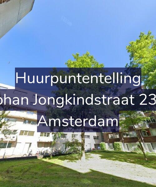 Foto gevel Huurpuntentelling voor Johan Jongkindstraat 232, Amsterdam