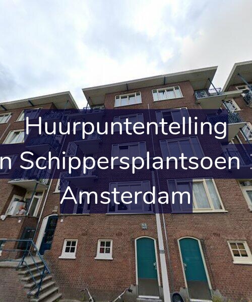 Foto gevel Huurpuntentelling voor Johan Schippersplantsoen 13-1, Amsterdam