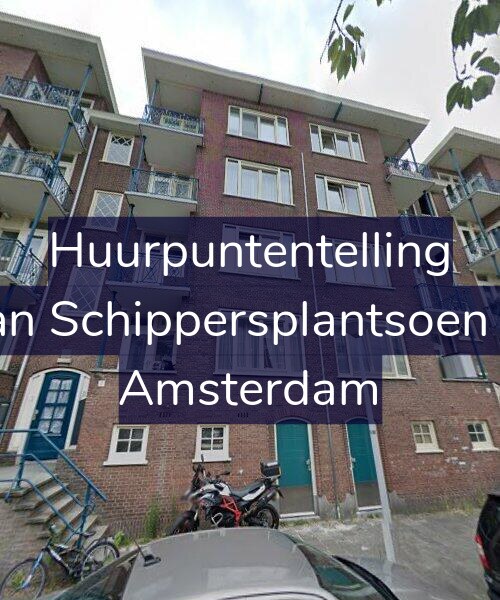 Foto gevel Huurpuntentelling voor Johan Schippersplantsoen 7-H, Amsterdam