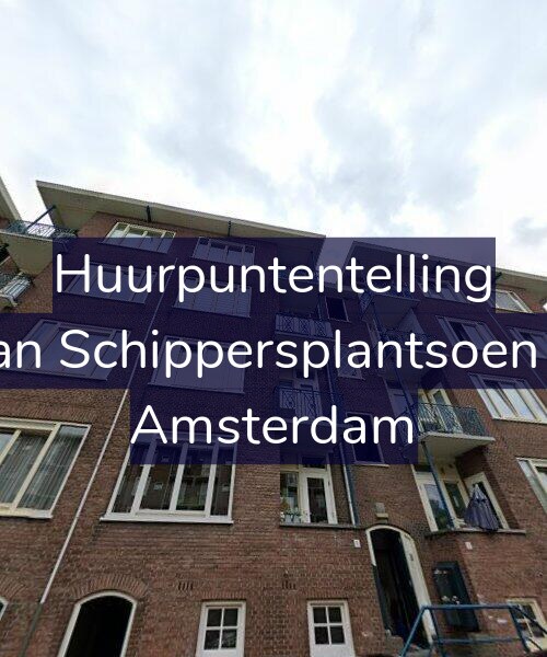Foto gevel Huurpuntentelling voor Johan Schippersplantsoen 4-3, Amsterdam
