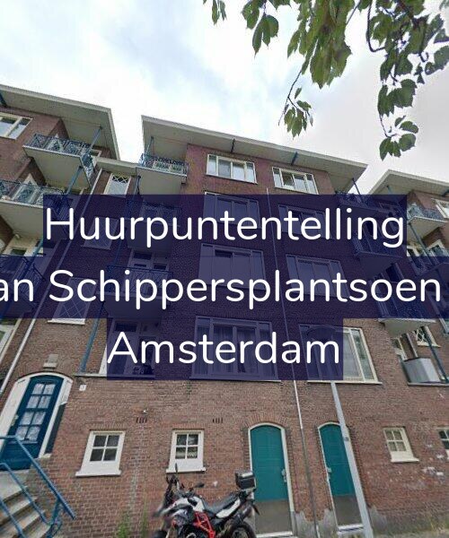 Foto gevel Huurpuntentelling voor Johan Schippersplantsoen 7-1, Amsterdam