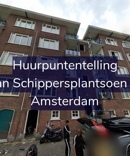 Foto gevel Huurpuntentelling voor Johan Schippersplantsoen 4-H, Amsterdam