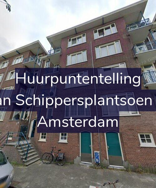 Foto gevel Huurpuntentelling voor Johan Schippersplantsoen 9-H, Amsterdam