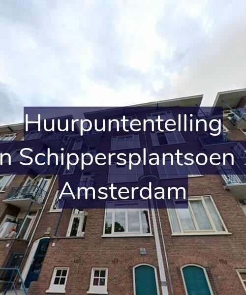 Foto gevel Huurpuntentelling voor Johan Schippersplantsoen 13-2, Amsterdam