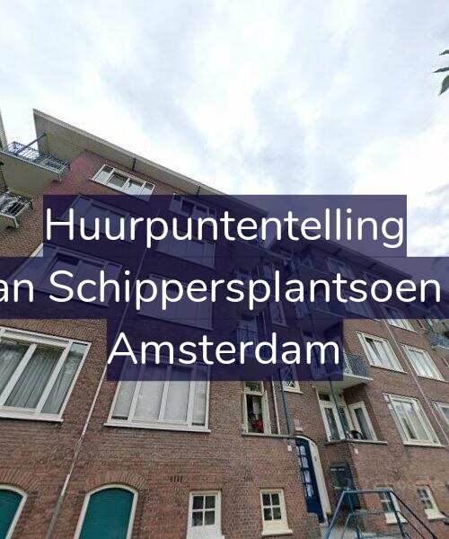 Foto gevel Huurpuntentelling voor Johan Schippersplantsoen 8-3, Amsterdam