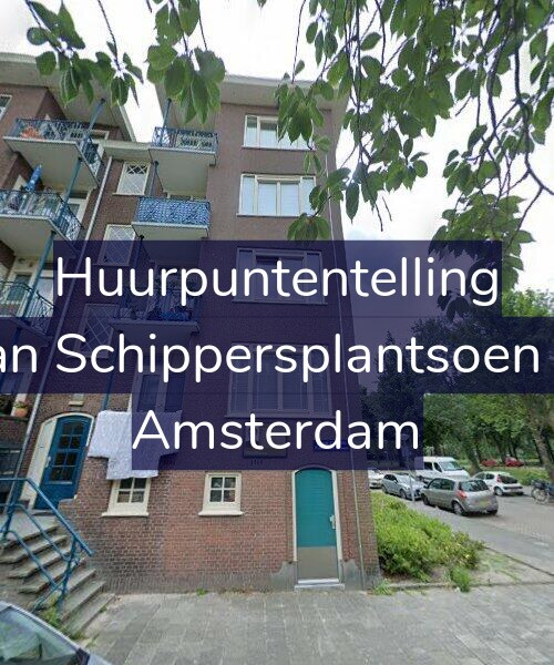 Foto gevel Huurpuntentelling voor Johan Schippersplantsoen 1-H, Amsterdam