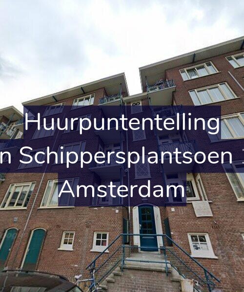 Foto gevel Huurpuntentelling voor Johan Schippersplantsoen 12-1, Amsterdam