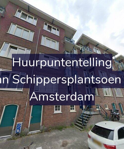 Foto gevel Huurpuntentelling voor Johan Schippersplantsoen 8-H, Amsterdam