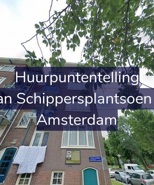 Foto gevel Huurpuntentelling voor Johan Schippersplantsoen 1-2, Amsterdam