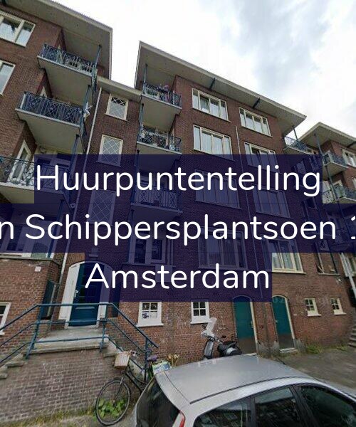 Foto gevel Huurpuntentelling voor Johan Schippersplantsoen 11-H, Amsterdam