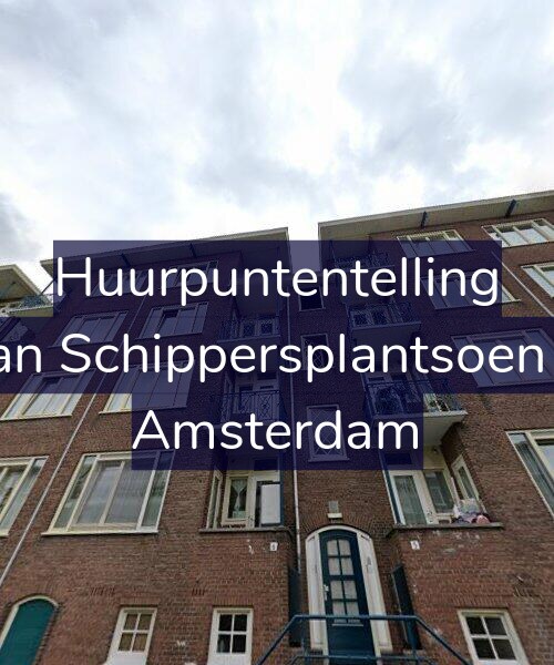 Foto gevel Huurpuntentelling voor Johan Schippersplantsoen 6-2, Amsterdam