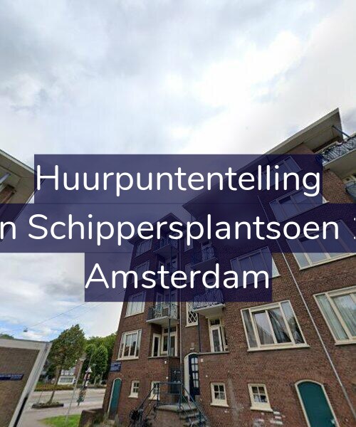 Foto gevel Huurpuntentelling voor Johan Schippersplantsoen 16-3, Amsterdam