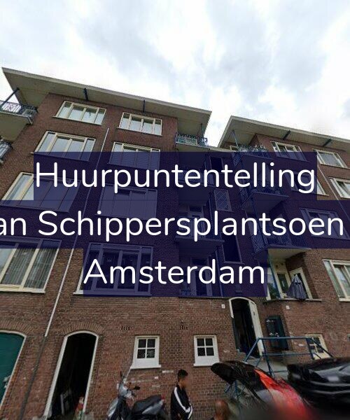 Foto gevel Huurpuntentelling voor Johan Schippersplantsoen 4-1, Amsterdam