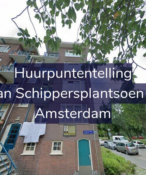 Foto gevel Huurpuntentelling voor Johan Schippersplantsoen 1-1, Amsterdam