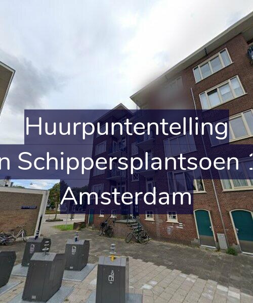 Foto gevel Huurpuntentelling voor Johan Schippersplantsoen 16-H, Amsterdam