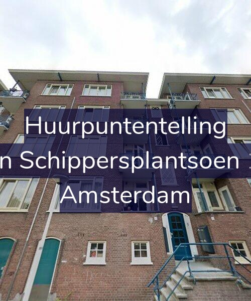 Foto gevel Huurpuntentelling voor Johan Schippersplantsoen 10-1, Amsterdam