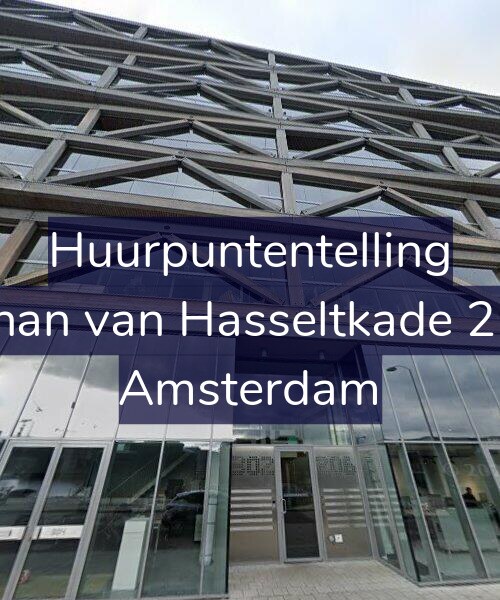 Foto gevel Huurpuntentelling voor Johan van Hasseltkade 212, Amsterdam