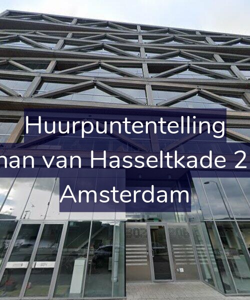 Foto gevel Huurpuntentelling voor Johan van Hasseltkade 258, Amsterdam