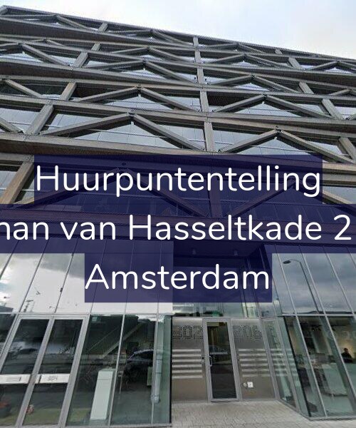 Foto gevel Huurpuntentelling voor Johan van Hasseltkade 222, Amsterdam
