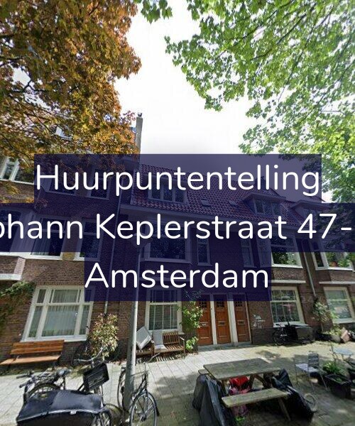 Foto gevel Huurpuntentelling voor Johann Keplerstraat 47-H, Amsterdam